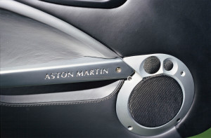 Linn speaker in Aston-Martin Vanquish door