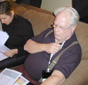 Stan Ricker and Martina Schoener, CES 2002